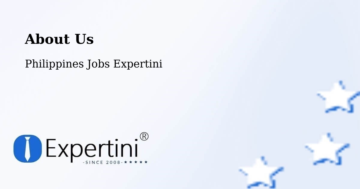 About Expertini Recruitment Platform  – Del Pilar - Del Pilar, Philippines Jobs Expertini